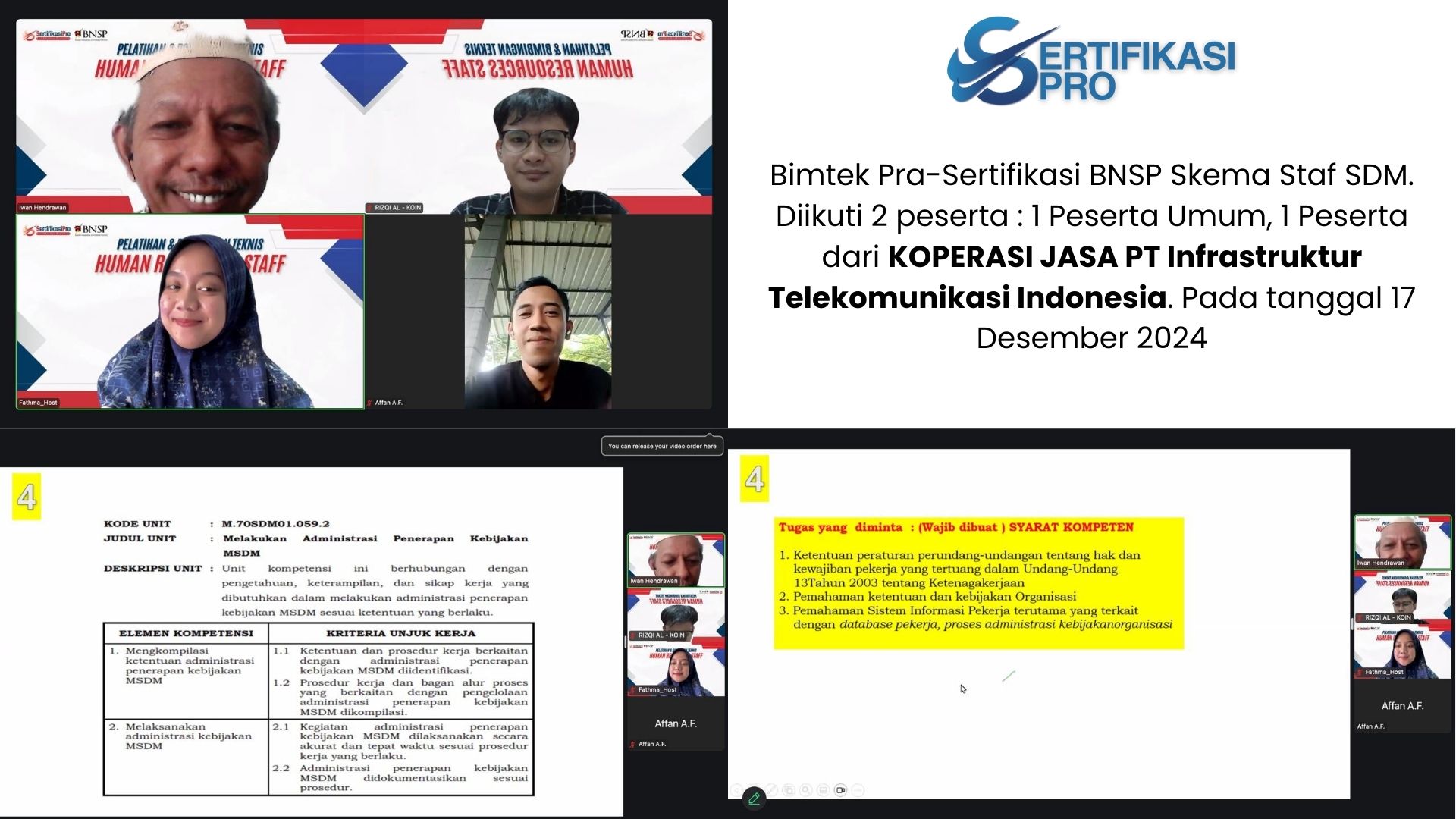 Aktivitas Training Spro_5