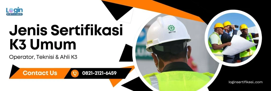 jenis sertifikasi k3 umum