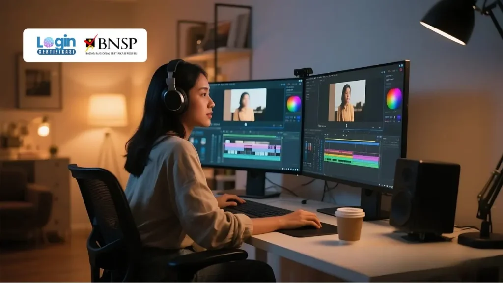 sertifikasi bnsp video editor