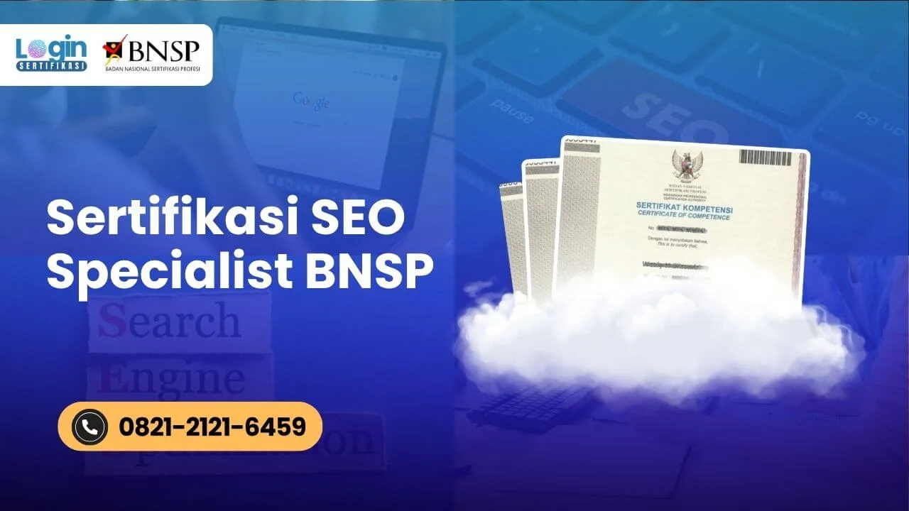 sertifikasi seo specialist bnsp