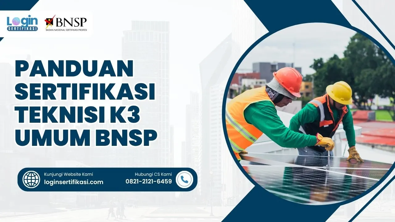 sertifikasi teknisi k3 umum