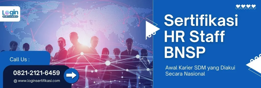 apa itu sertifikasi hr staff bnsp
