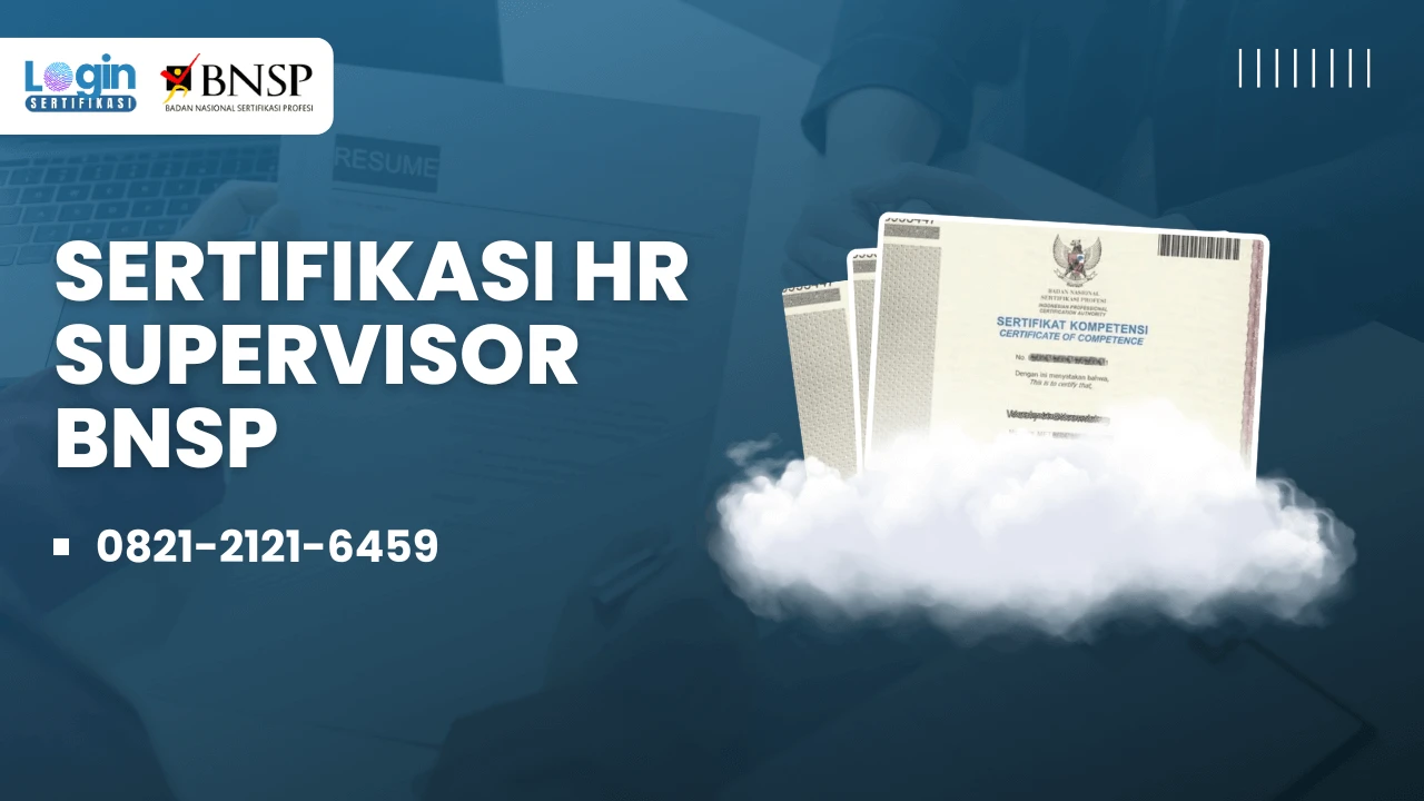 sertifikasi hr supervisor bnsp