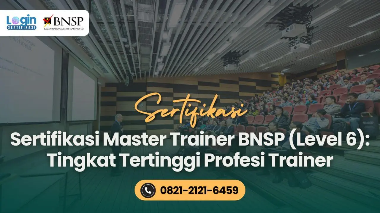 master trainer bnsp