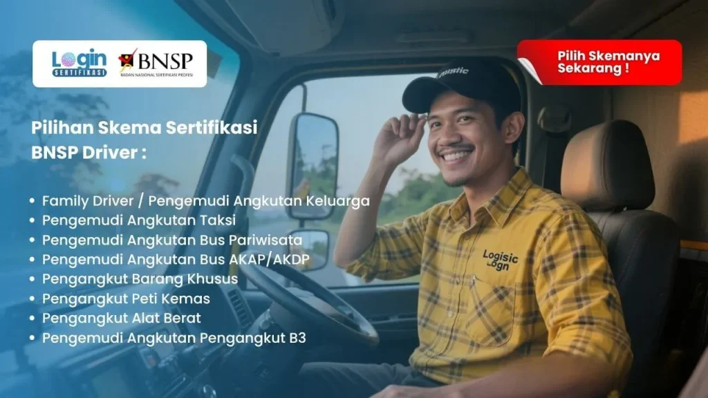 sertifikasi bnsp driver