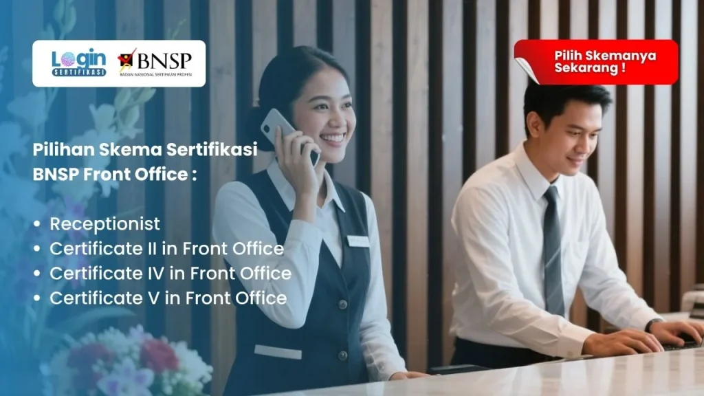 sertifikasi bnsp front office