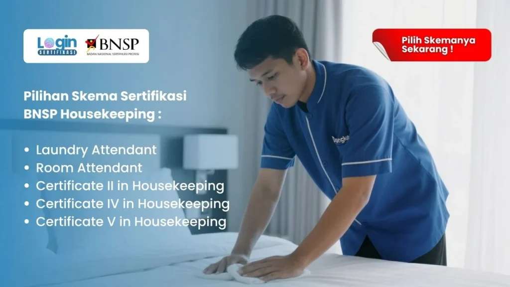 sertifikasi bnsp housekeeping