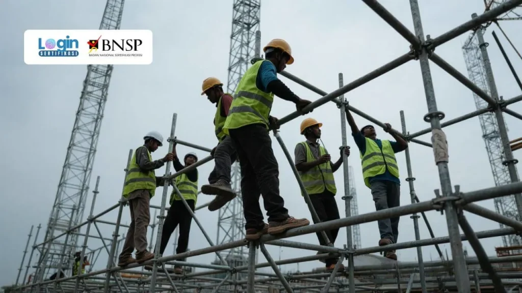 sertifikasi bnsp operator scaffolding