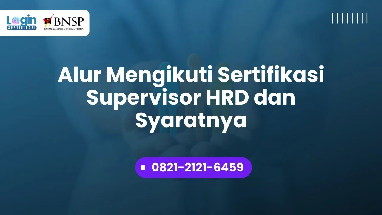 sertifikasi supervisor HRD