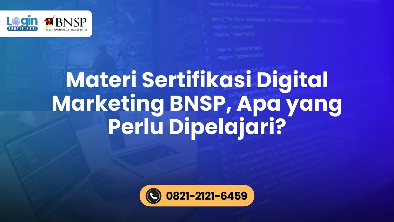 sertifikasi digital marketing bnsp