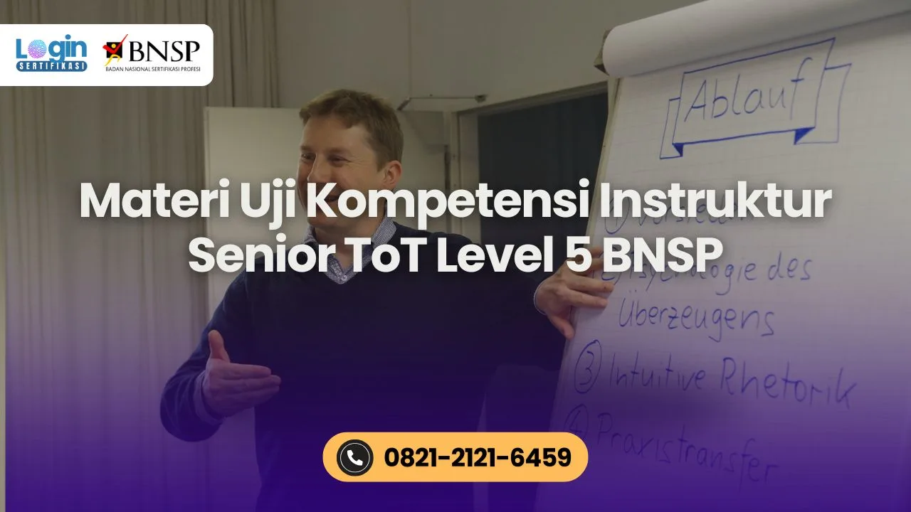 uji kompetensi instruktur senior