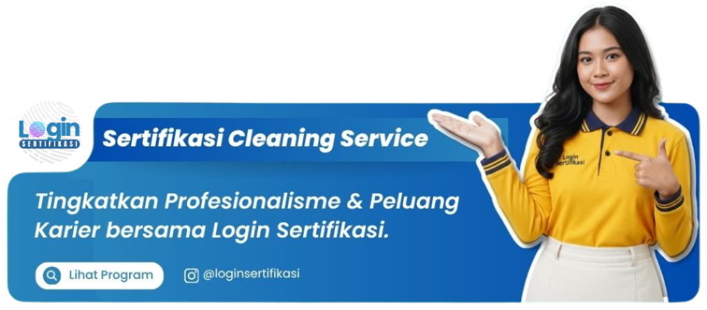 sertifikasi cleaning service