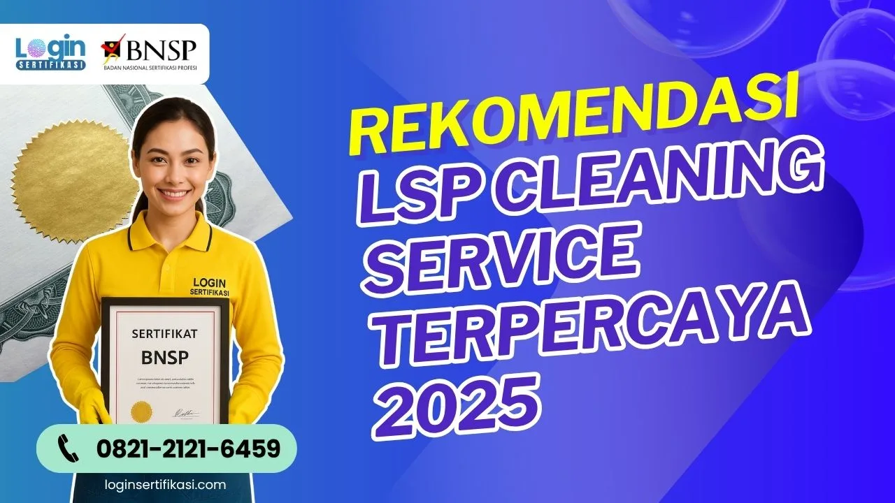 Rekomendasi Lembaga Sertifikasi Profesi Cleaning Service (LSP) Terpercaya 2025