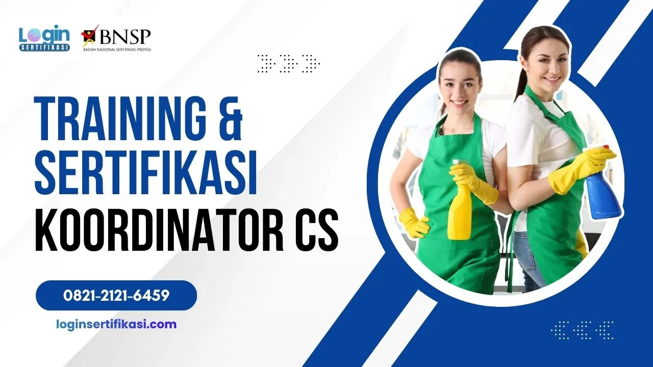 Training dan Sertifikasi Koordinator Cleaning Service